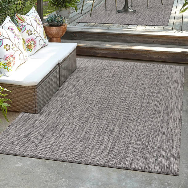 Bay Isle Home Gapland Brown Indoor/Outdoor Rug Wayfair